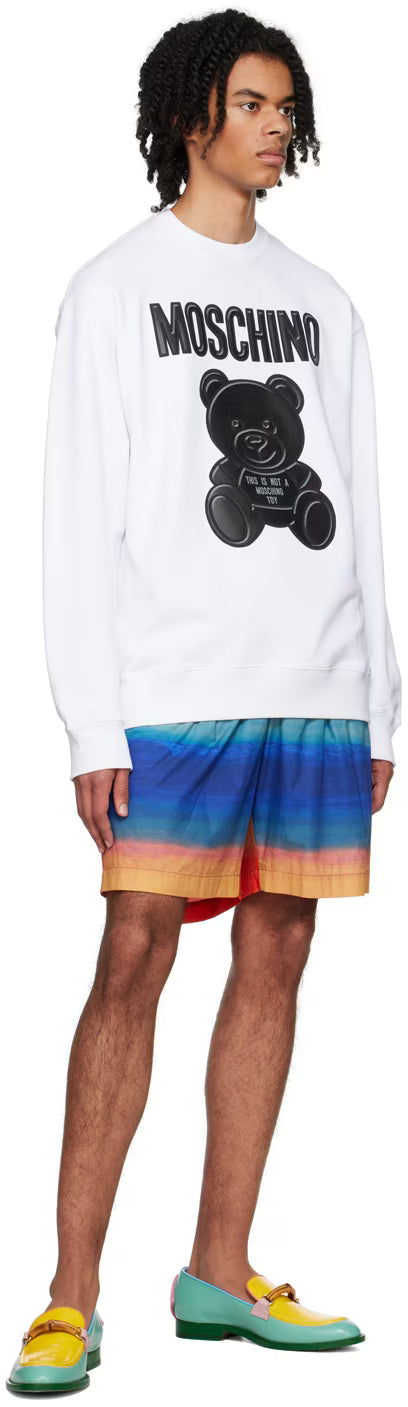 White Teddy Bear Sweatshirt