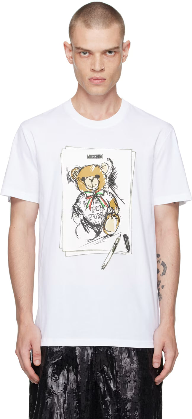 White Teddy Bear T-Shirt