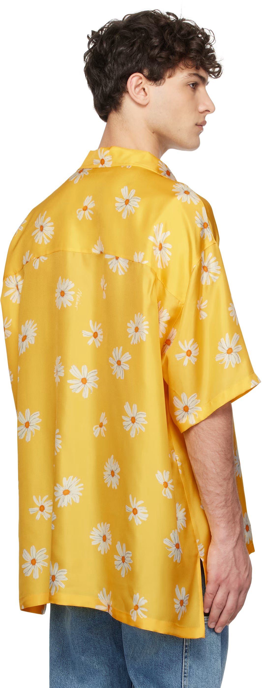 Yellow Allover Daisy Shirt