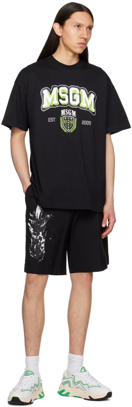Black Pineapple Shorts