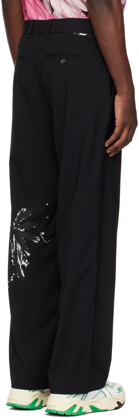 Black Pineapple Trousers