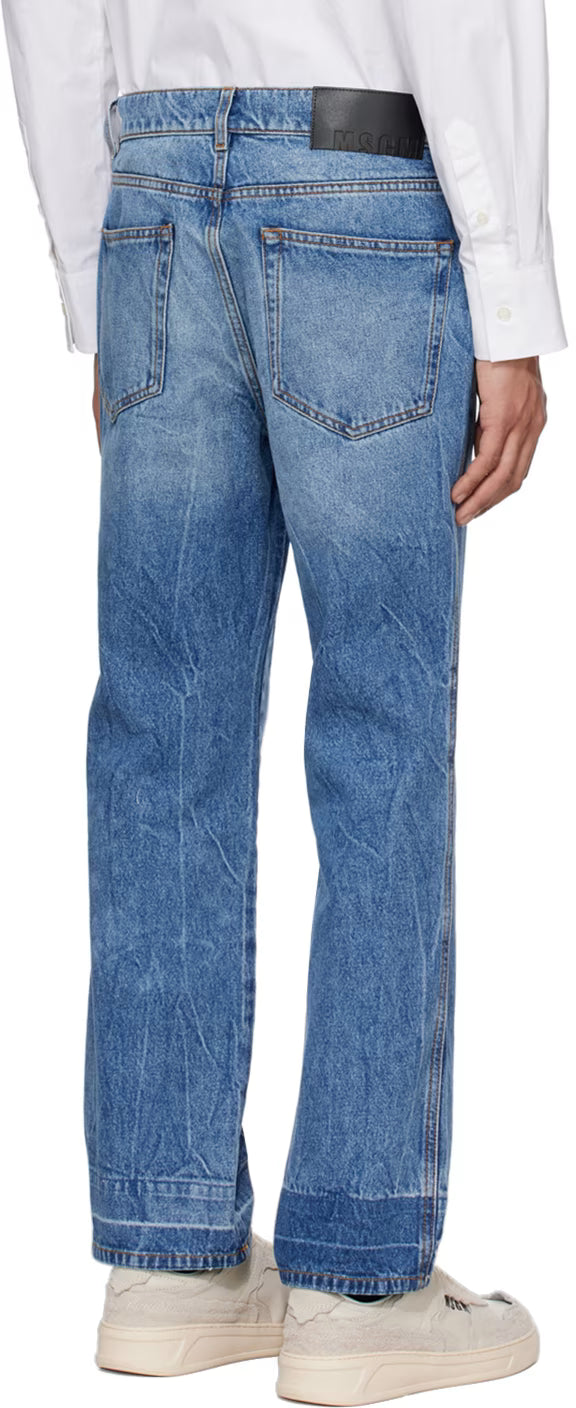 Blue Reserve Patchwork Jeans