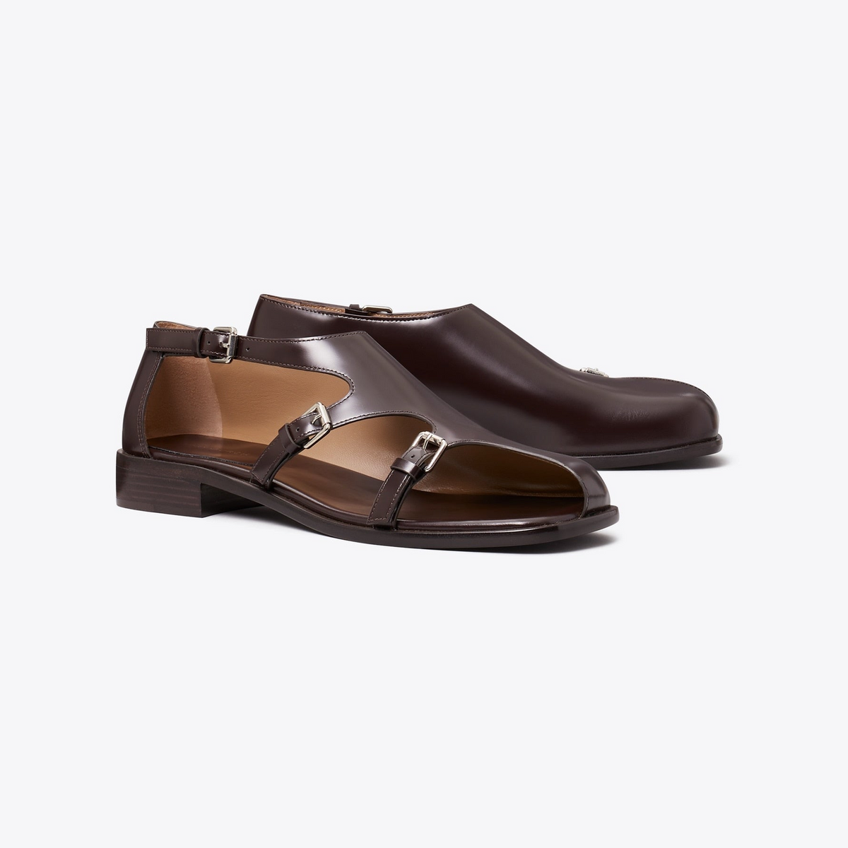 Multi-Buckle Monk Strap