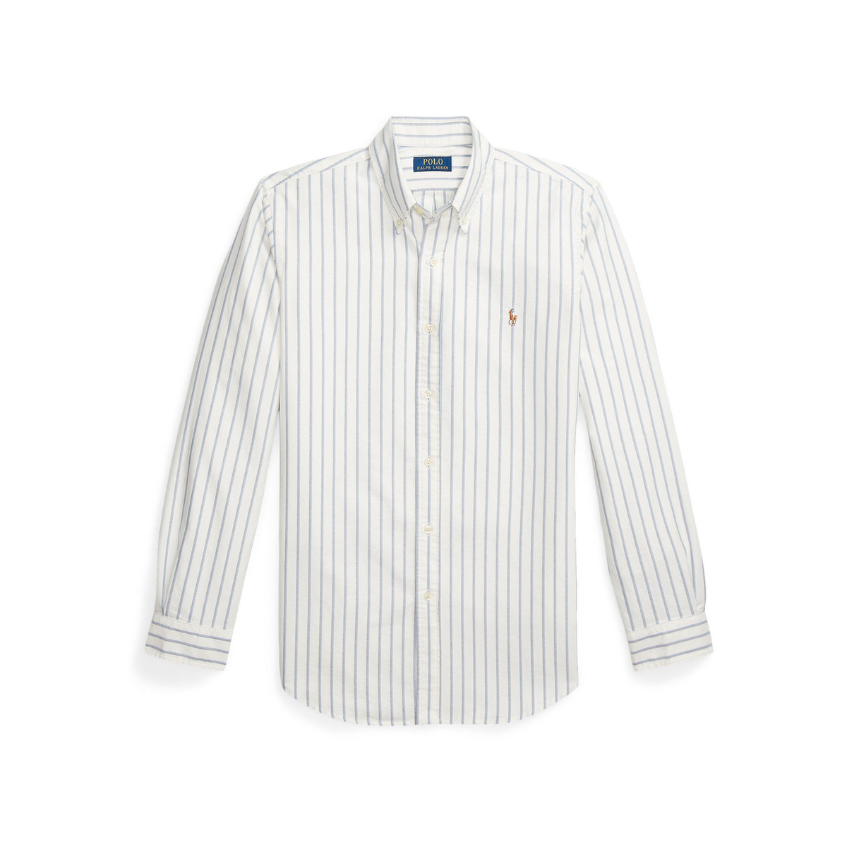 Multi-coloured Striped Poplin Shirt