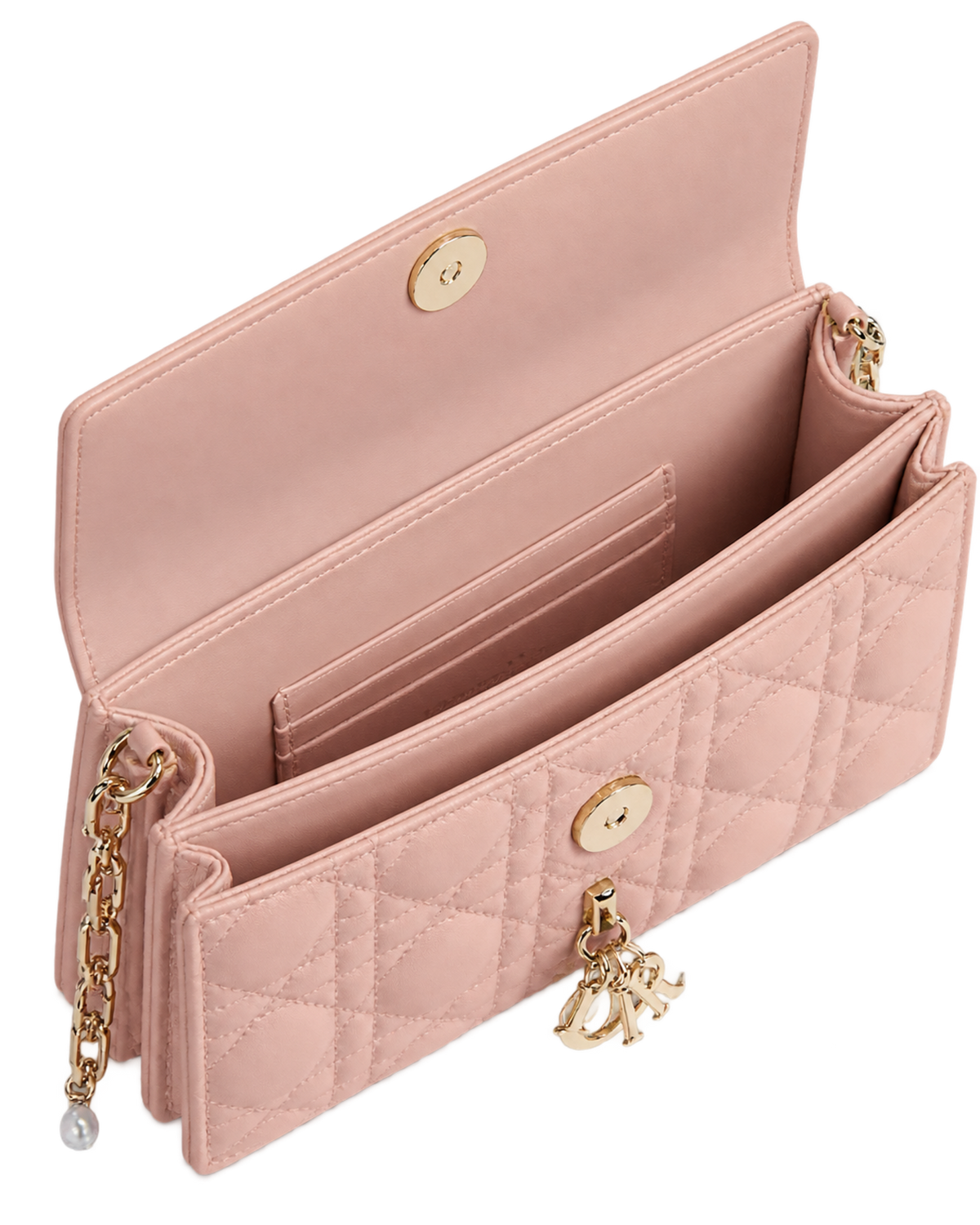 My Dior Mini Bag Powder Pink Cannage Lambskin