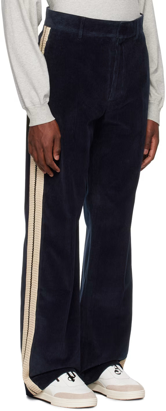 Navy Four-Pocket Trousers
