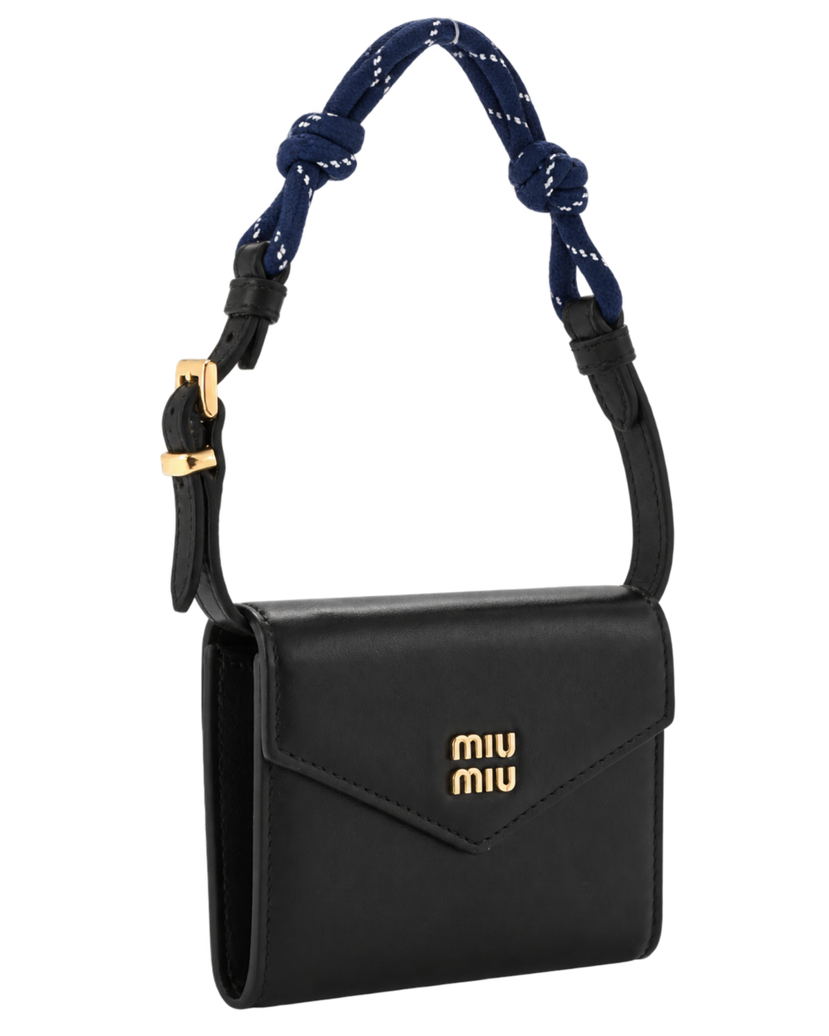 Nappa Wallet On Strap Black Baltic
