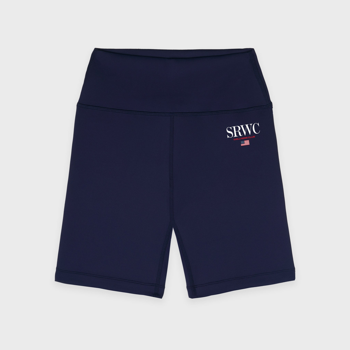 Nautical Biker Short - Navy
