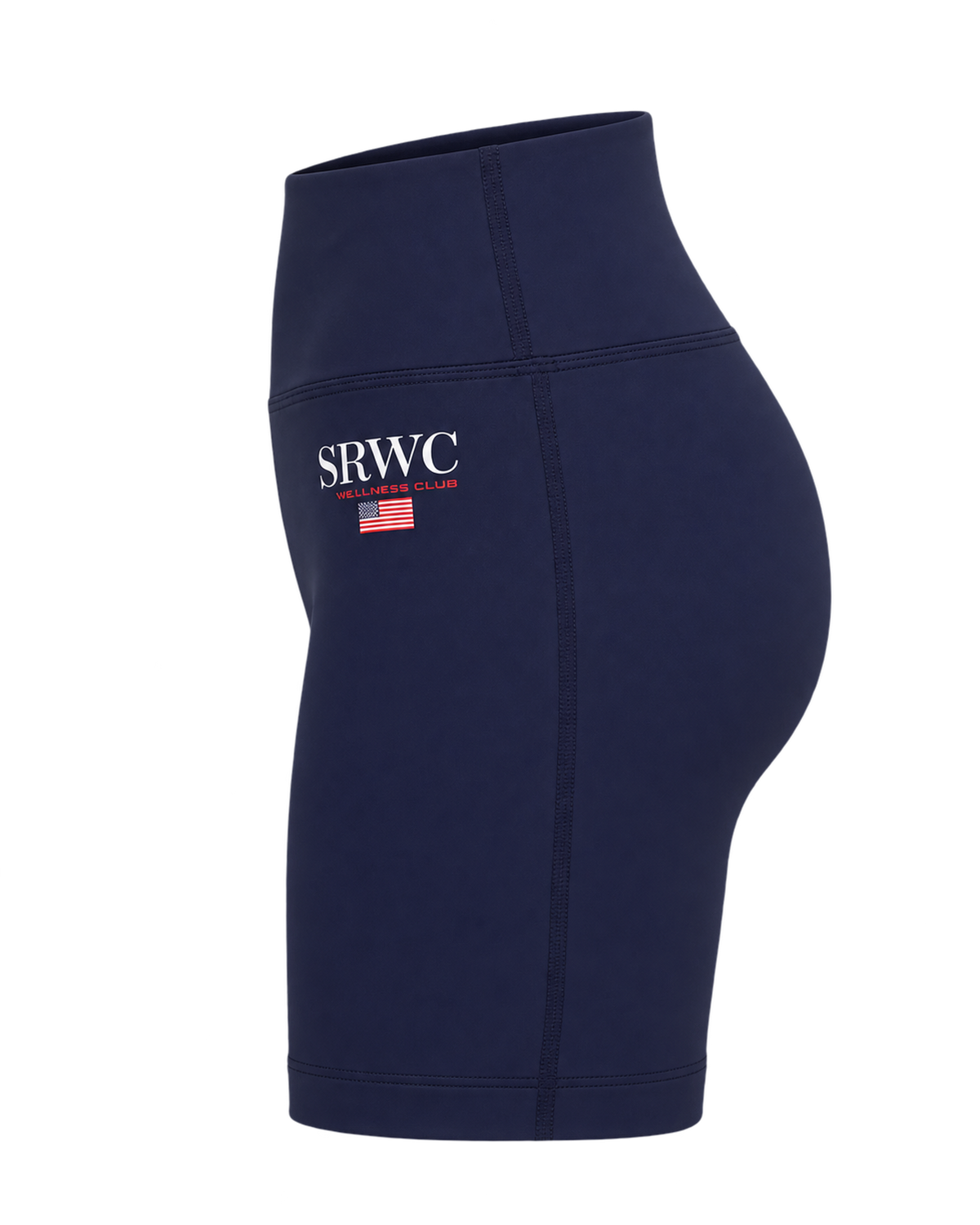 Nautical Biker Short - Navy