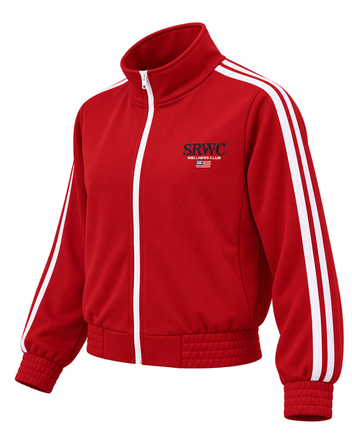 Nautical Elio Track Jacket - Ruby