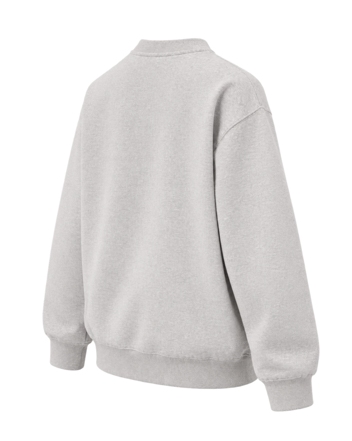 Nautical Embroidered Crewneck - Heather Gray