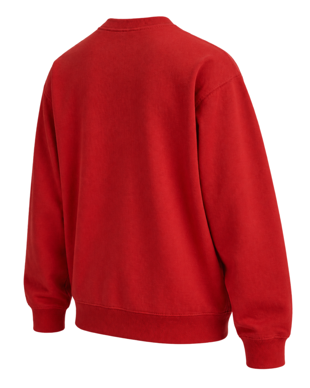 Nautical Embroidered Crewneck - Ruby/Navy