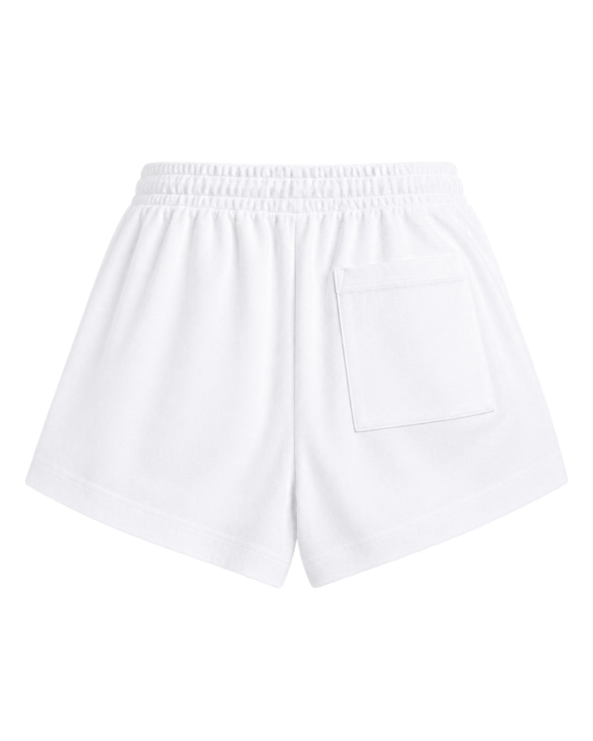 Nautical Embroidered Disco Short - White