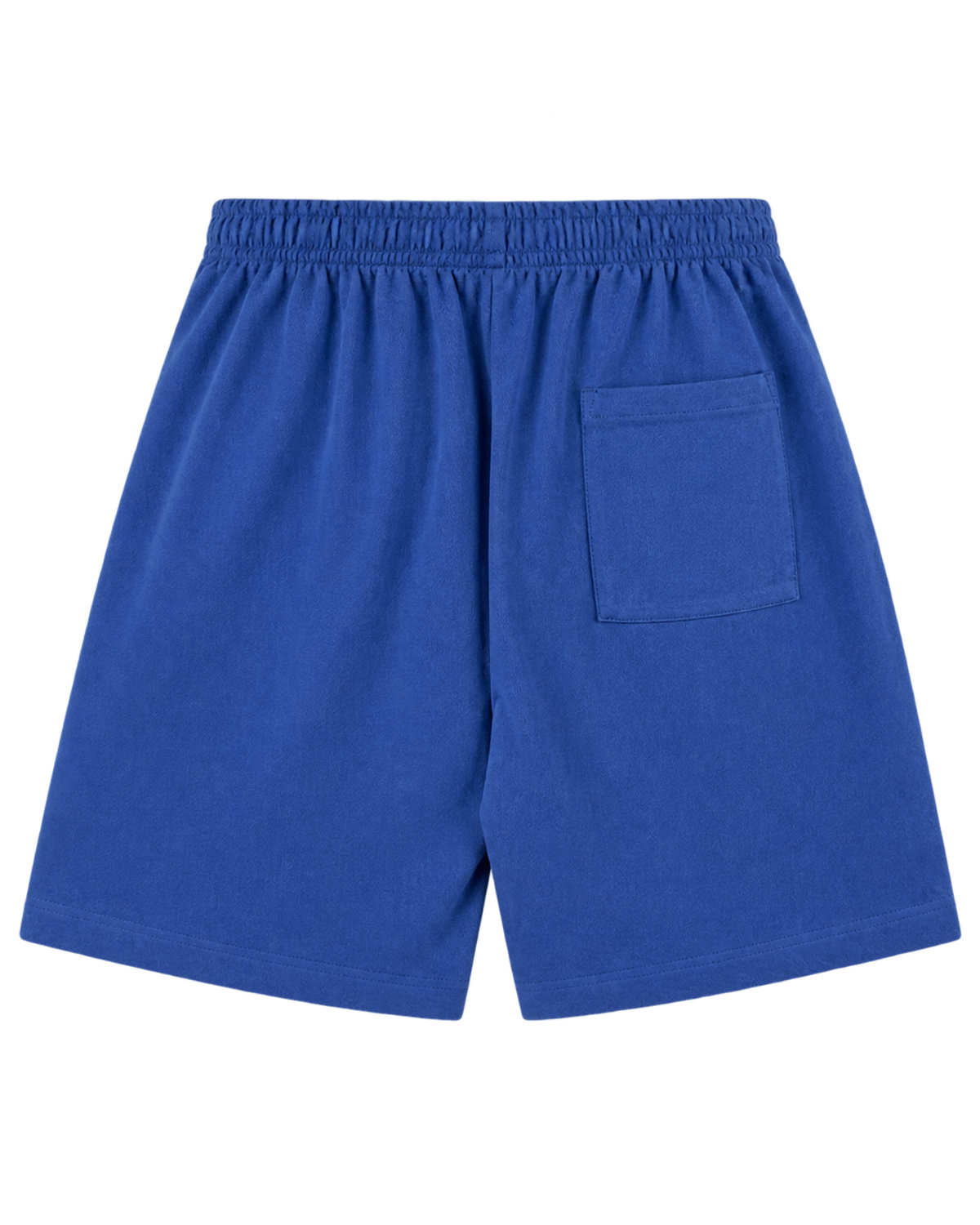 Nautical Embroidered Gym Short - Team Blue/White
