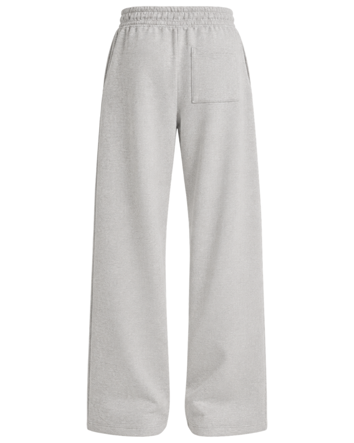Nautical Embroidered Wide Sweatpant - Heather Gray