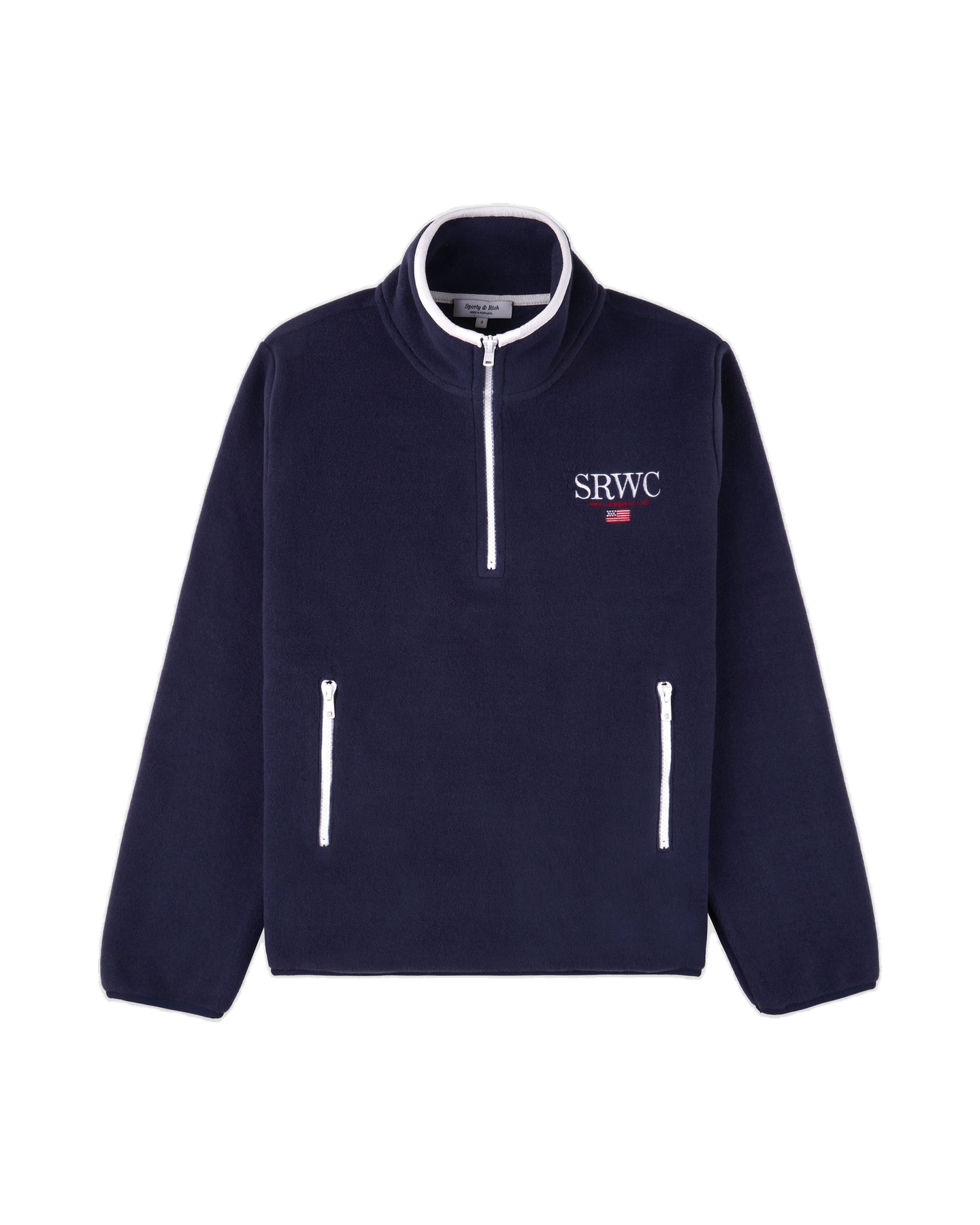 Nautical Polar Quarter Zip - Navy