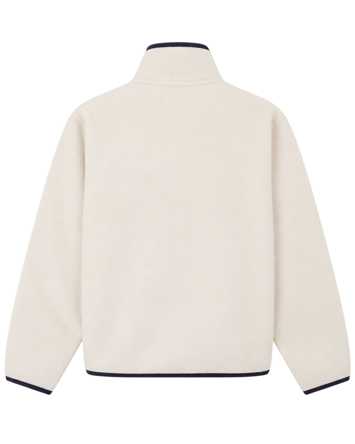 Nautical Polar Quarter Zip - Ecru