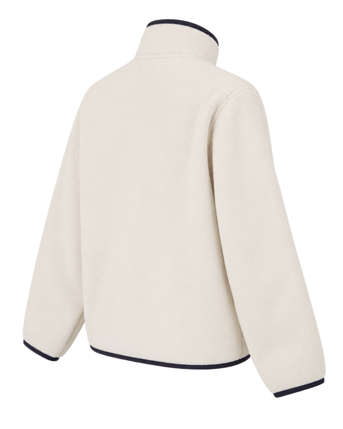 Nautical Polar Quarter Zip - Ecru