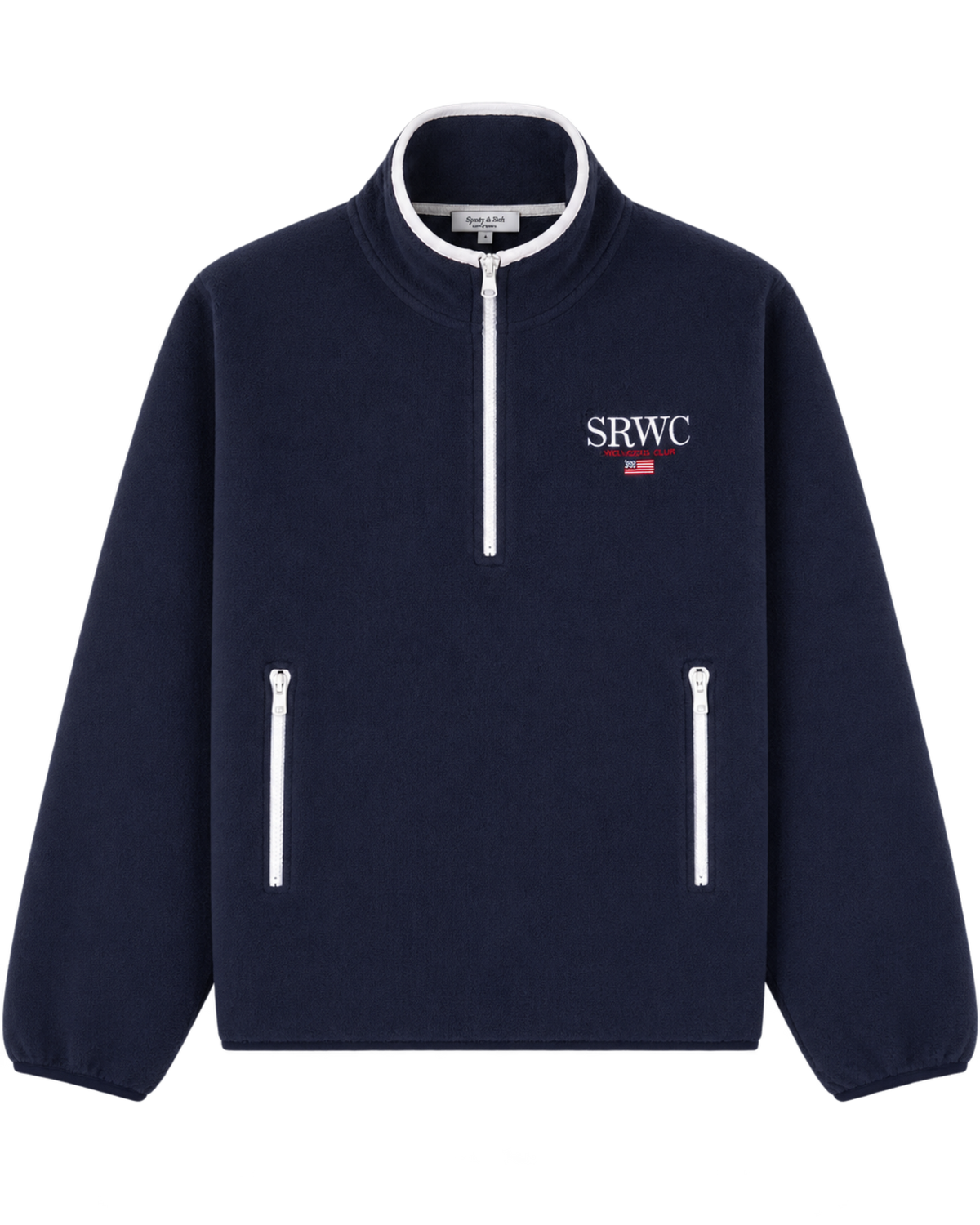 Nautical Polar Quarter Zip - Navy