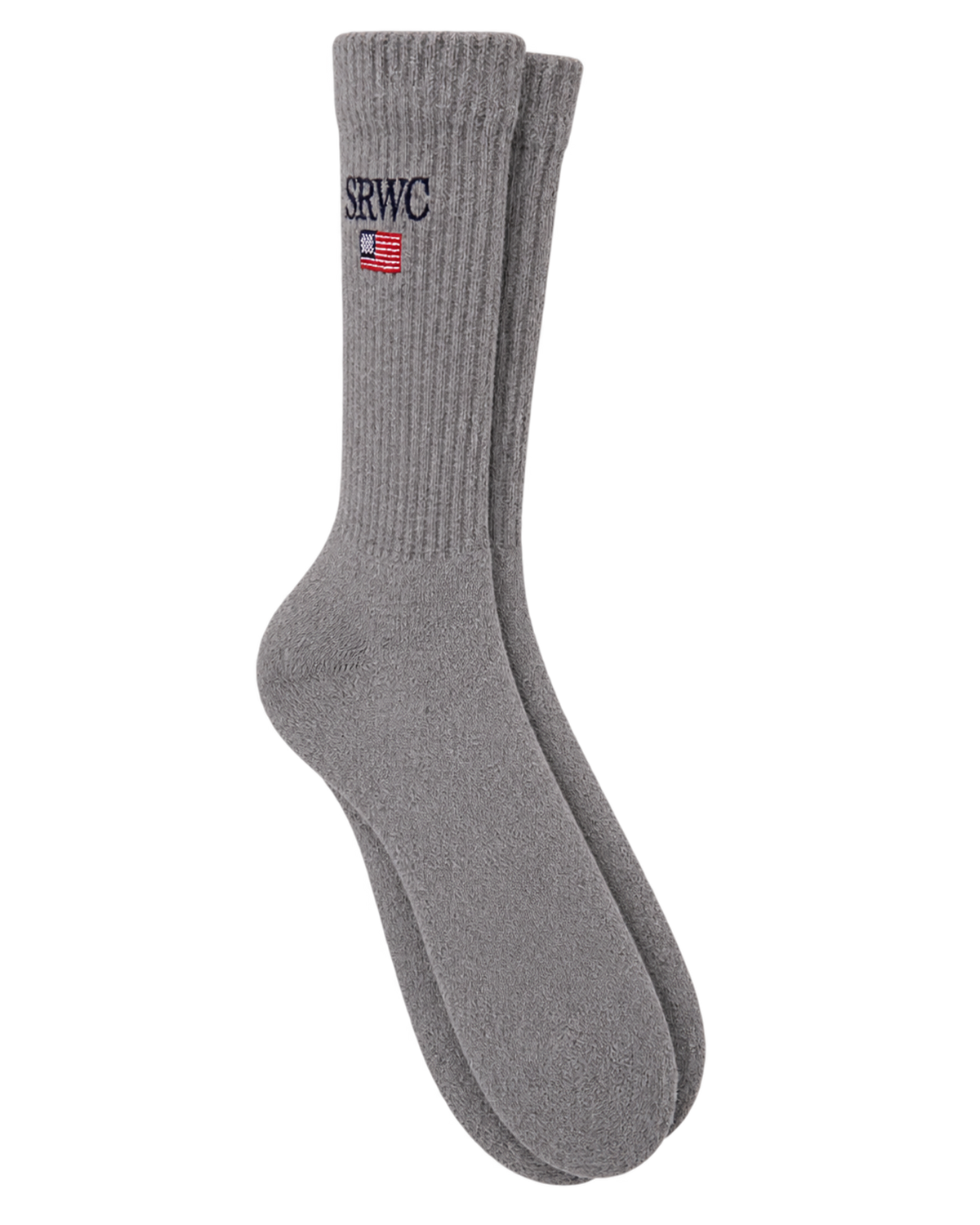 Nautical Socks - Heather Gray/Navy/Ruby/White
