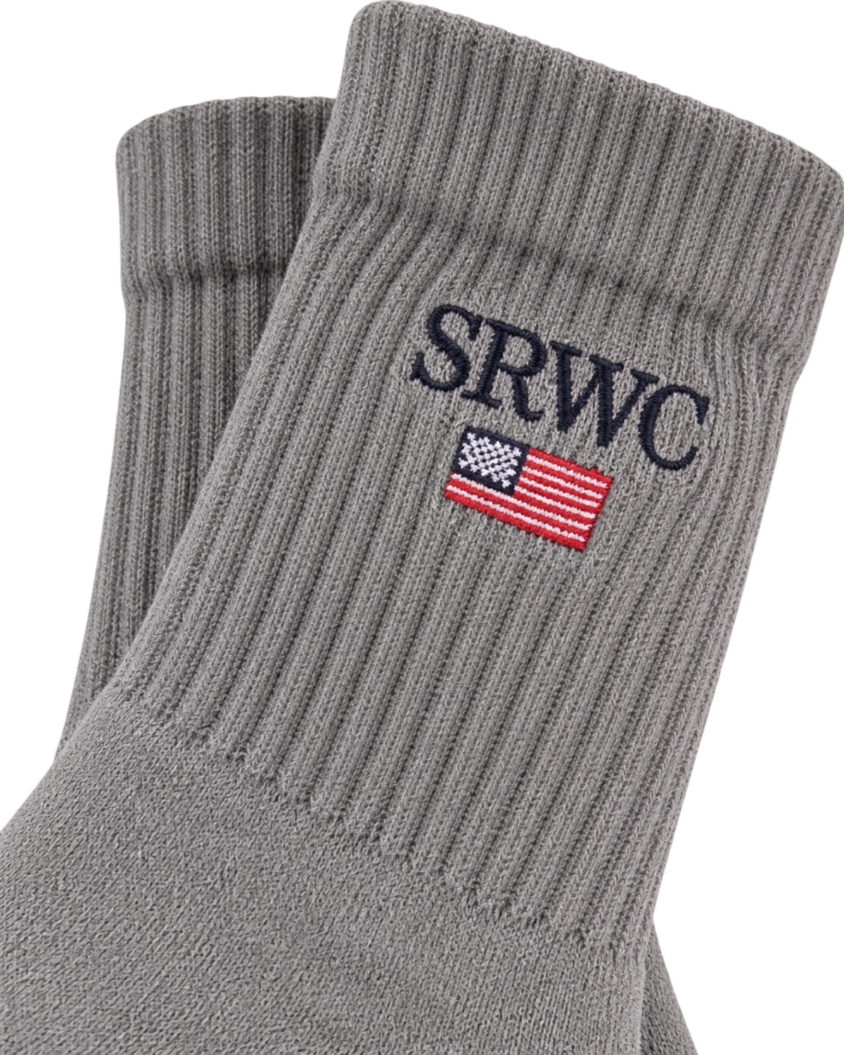 Nautical Socks - Heather Gray/Navy/Ruby/White