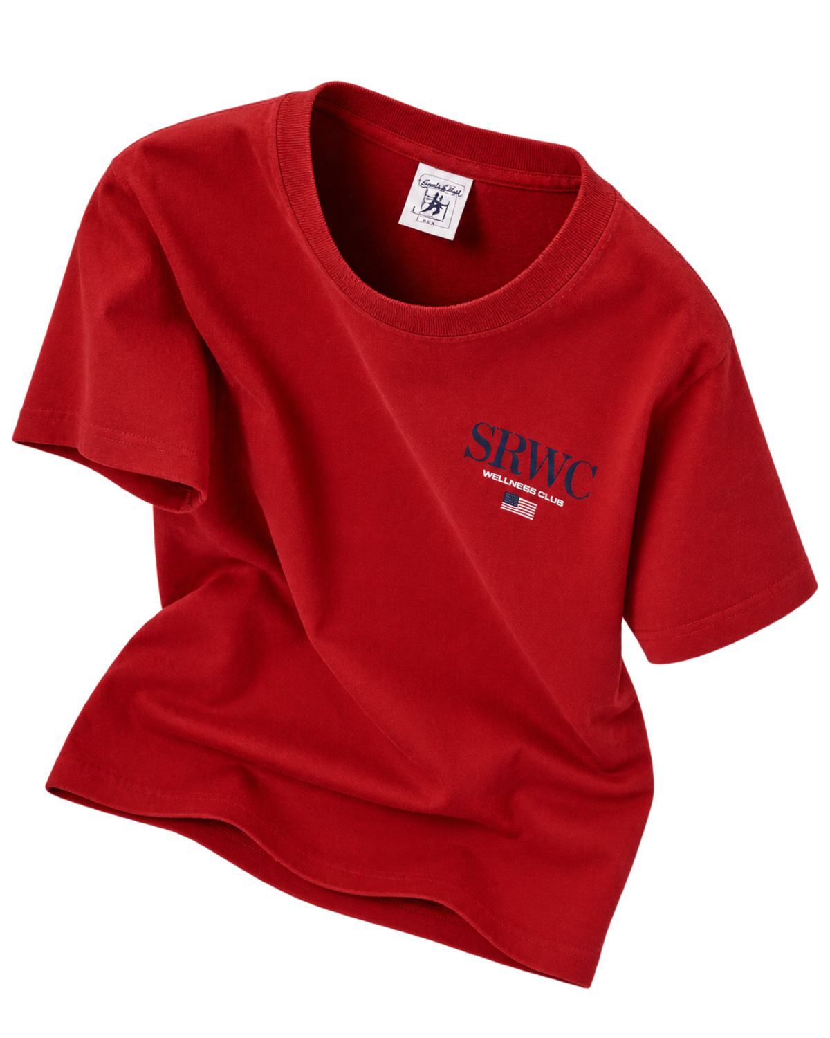Nautical T-Shirt - Ruby/Navy