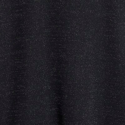 Navy High Neck Glitter Top