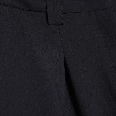 Navy Straight Leg Trousers