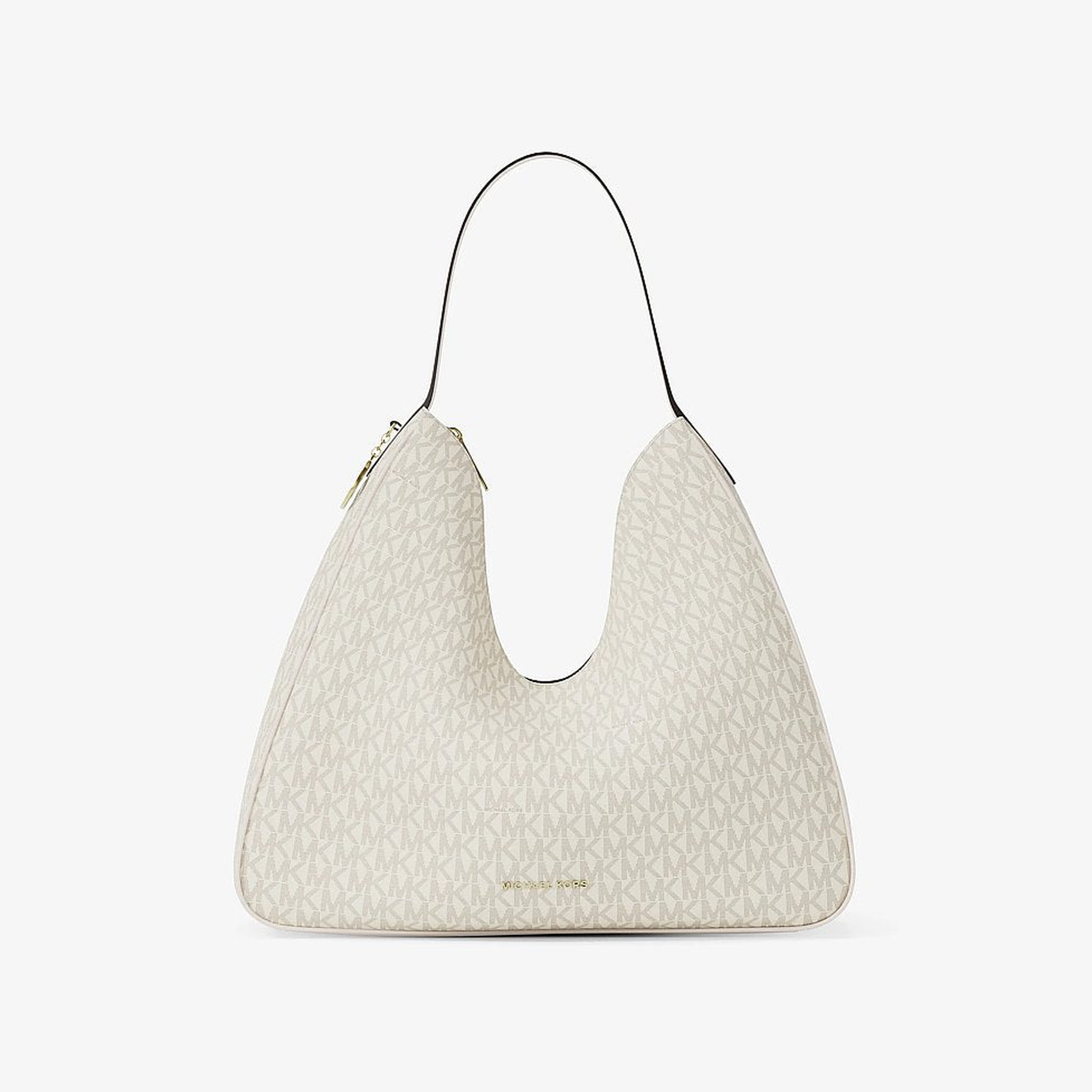 Nayla Medium Signature Logo Shoulder Bag