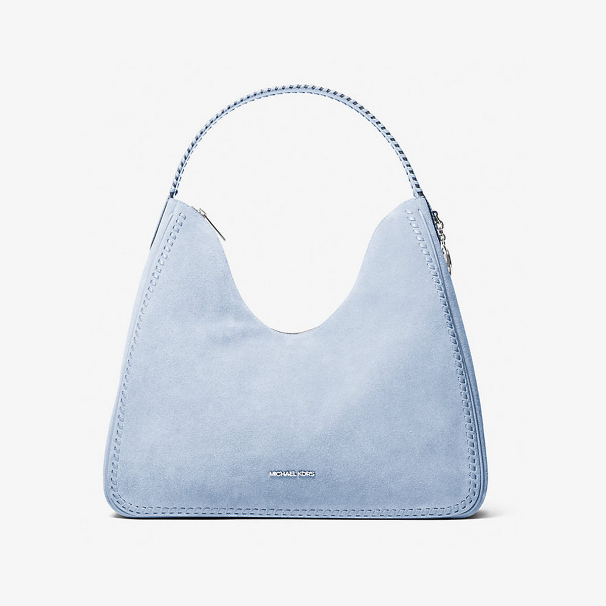 Nayla Medium Suede Hobo Shoulder Bag