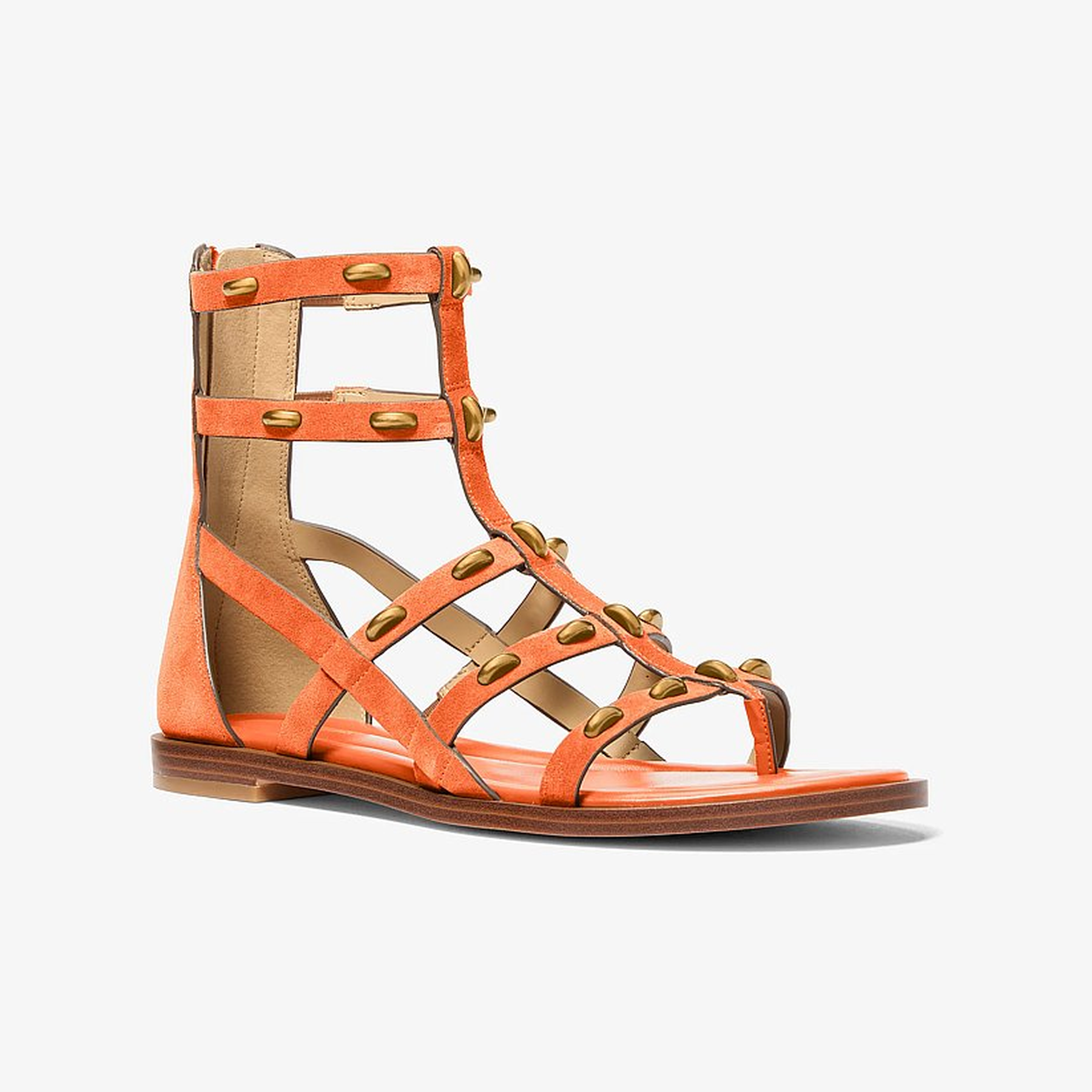 Noa Studded Suede Gladiator Sandal