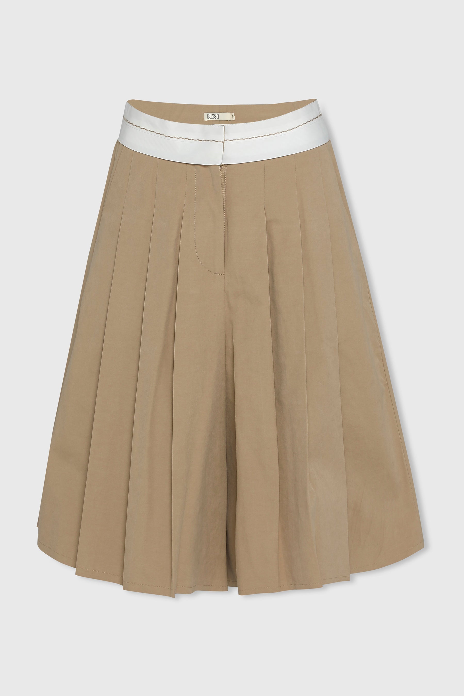 INSIDE OUT WAIST PLEATED CULOTTES