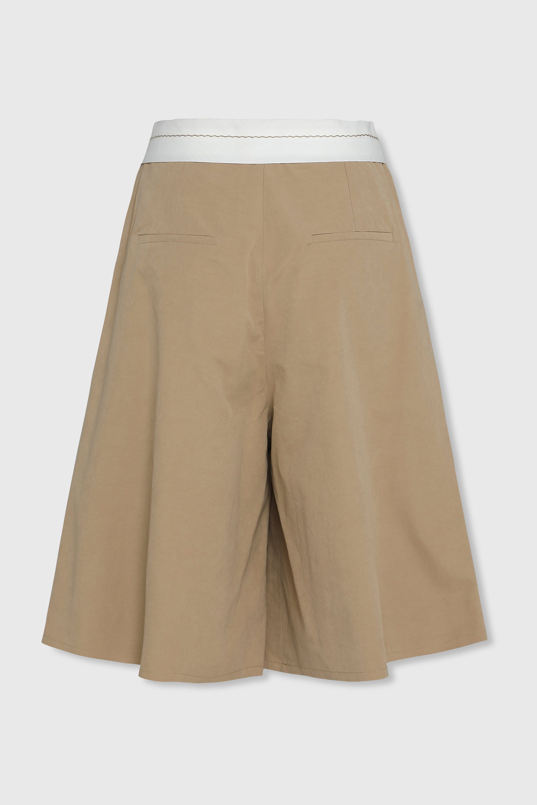 INSIDE OUT WAIST PLEATED CULOTTES