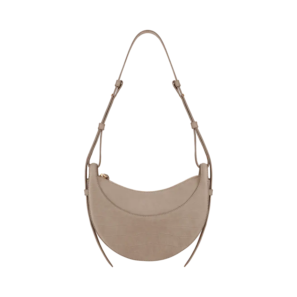 Numéro Dix Edition Crocodile Nubuck Taupe
