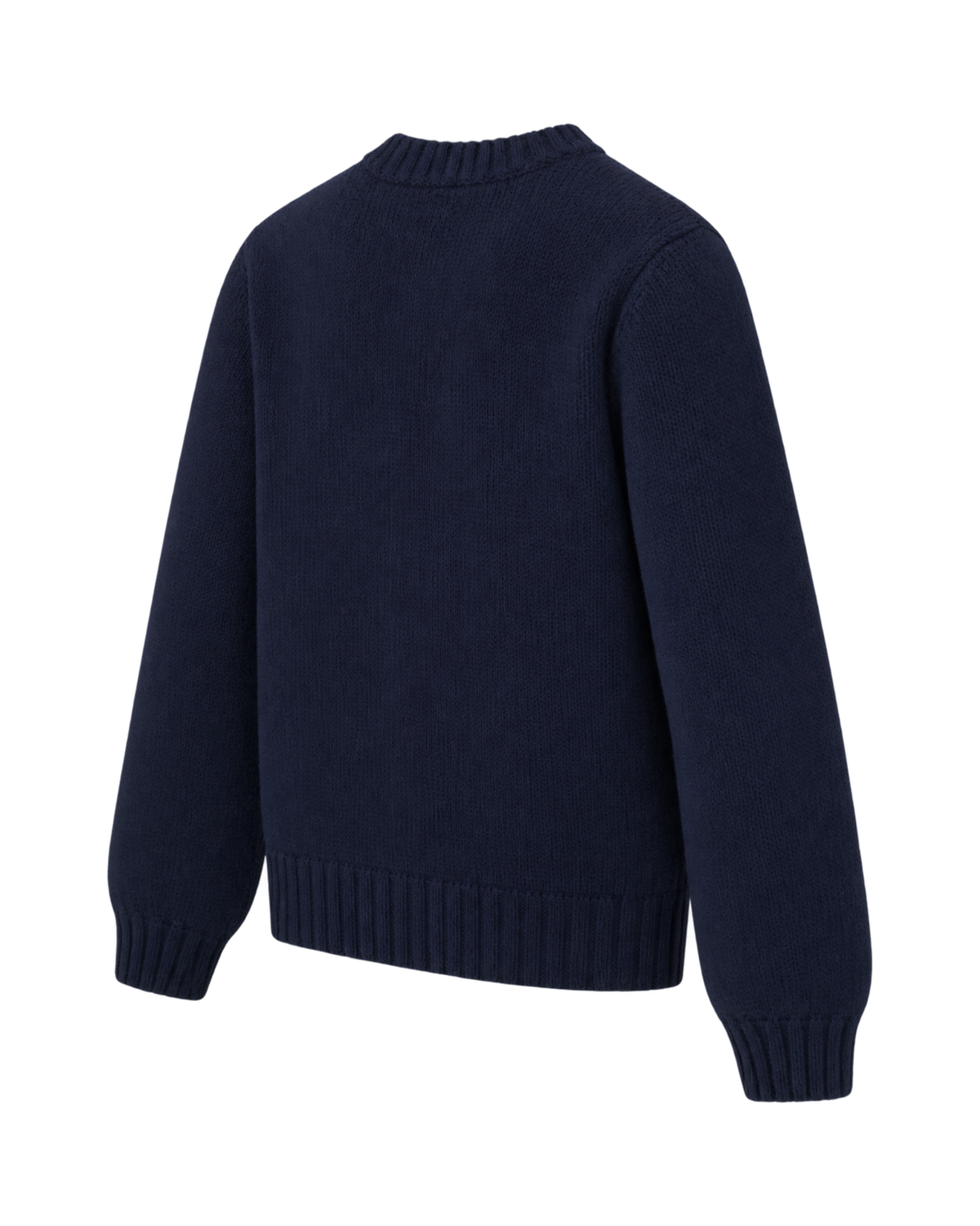 NY Crest Knitted Sweater - Navy