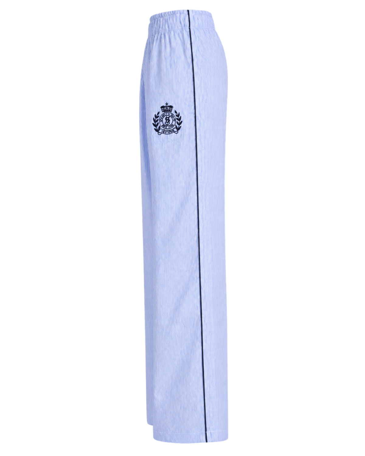 NY Crest Pyjama Pants - Blue Stripe