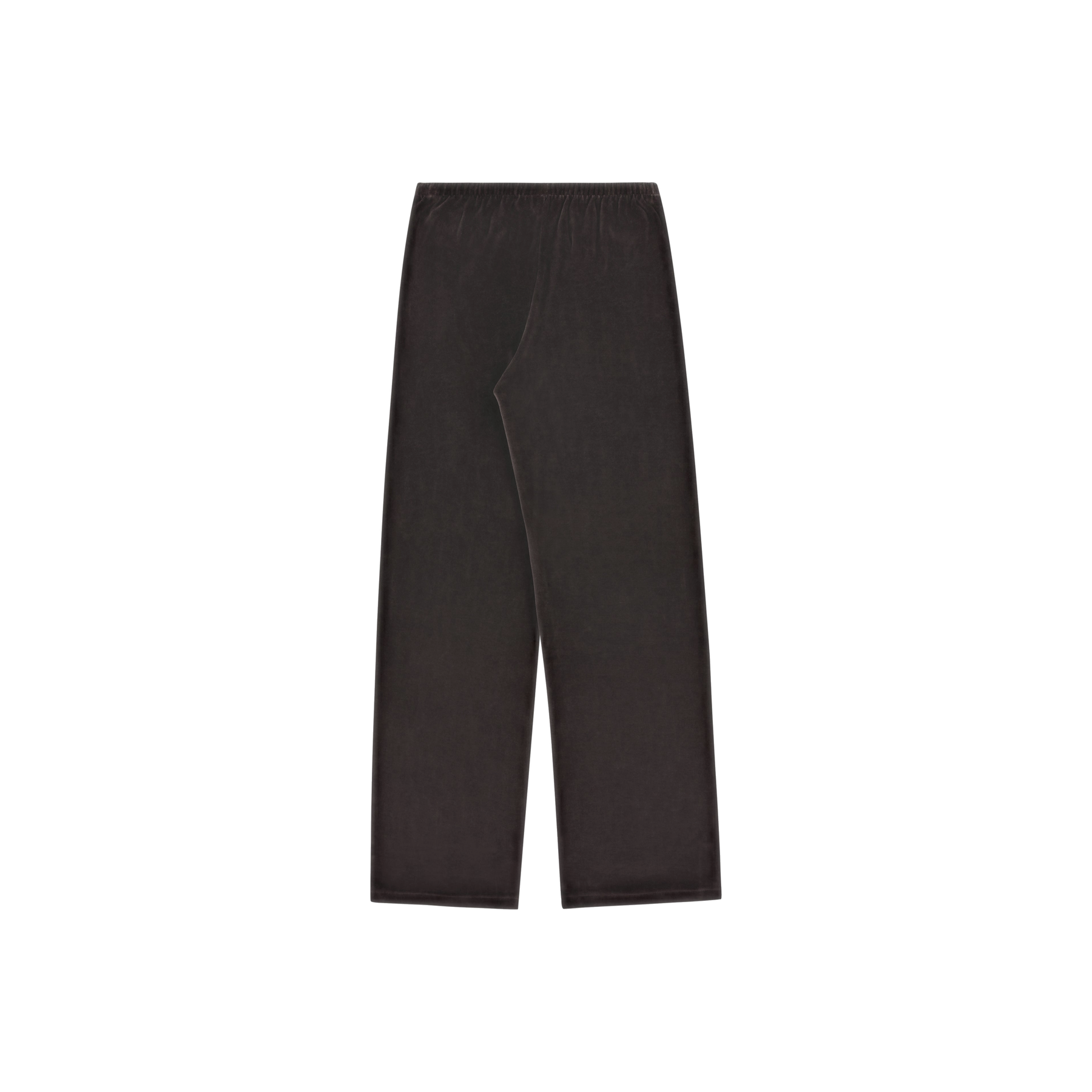 NY Crest Velour Sweatpant - Chocolate/Ecru
