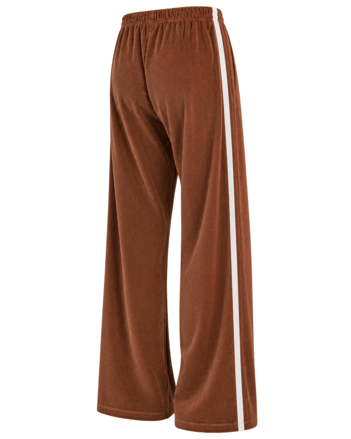 NY Crest Velour Sweatpant - Tobacco/Ecru