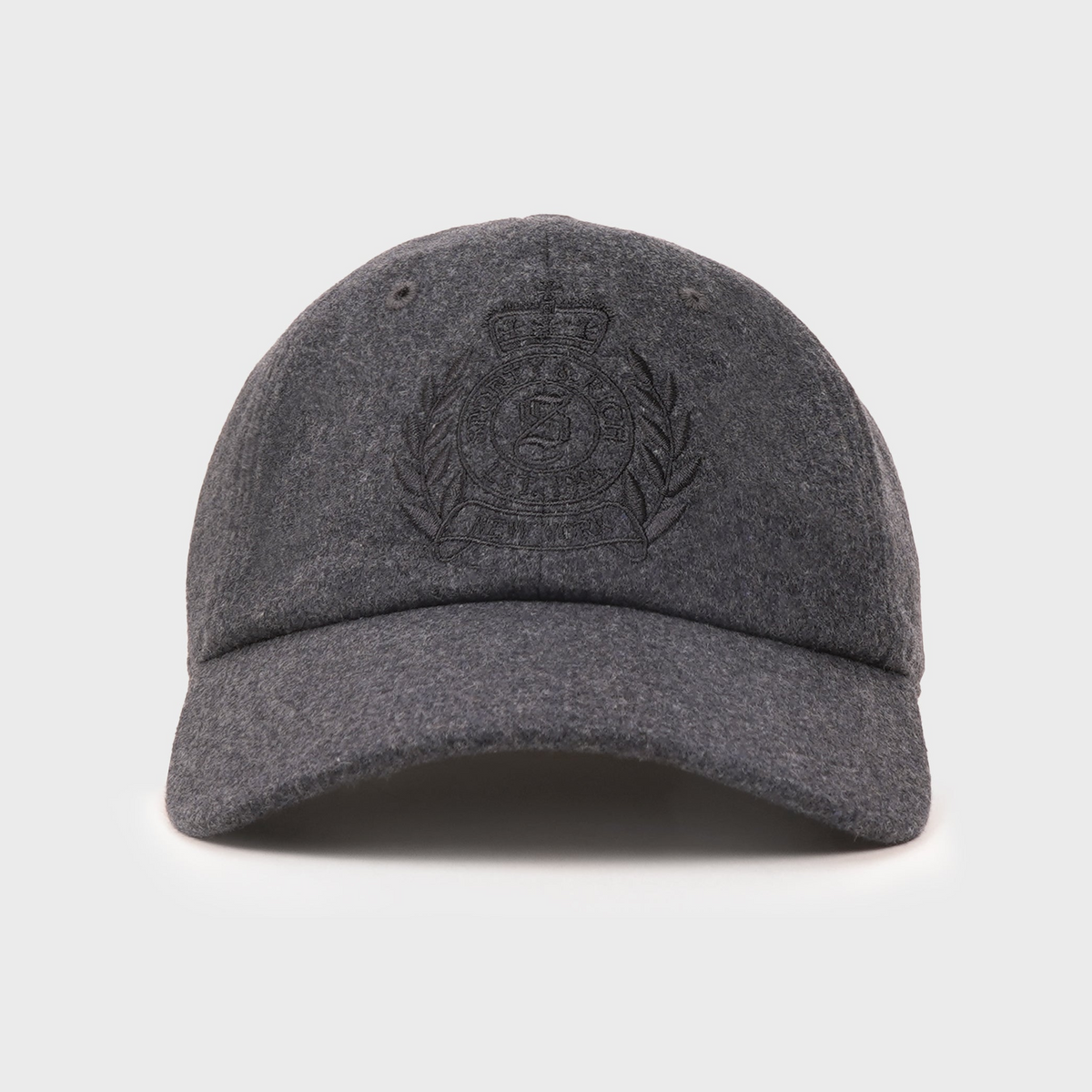 NY Crest Wool Hat - Cool Gray