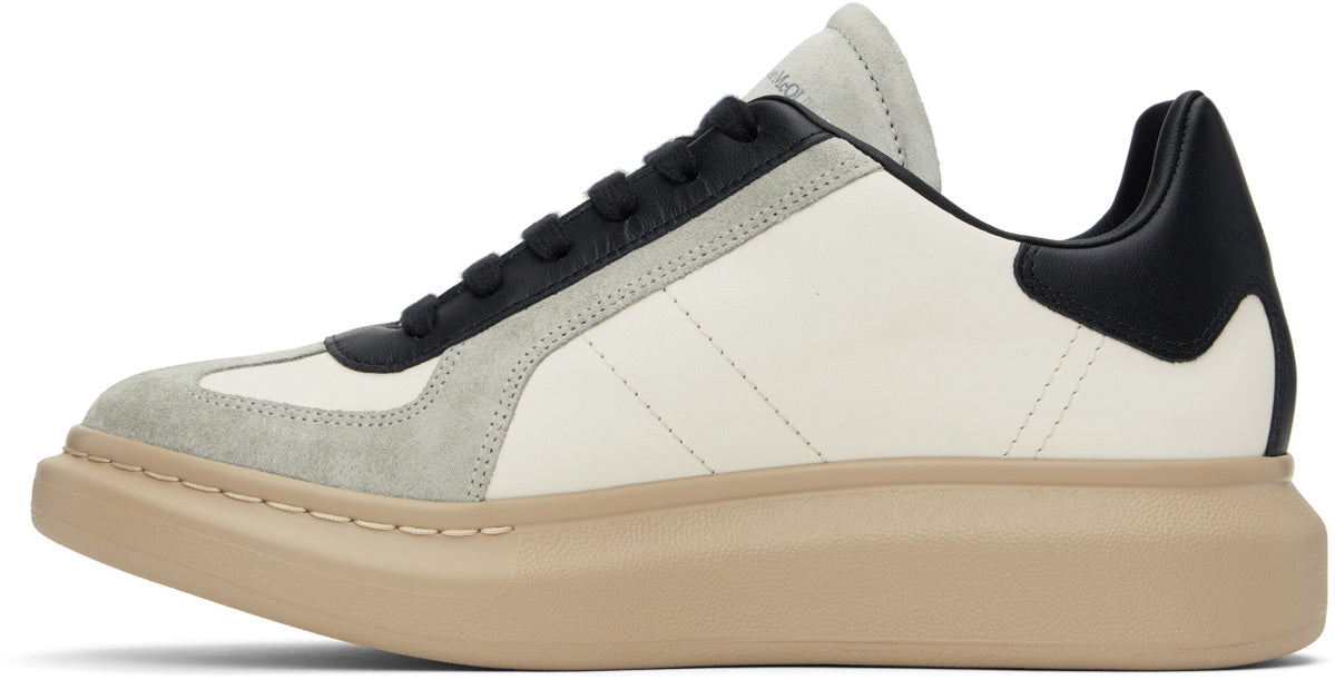 McQueen Off-White & Gray Oversized Retro Sneakers
