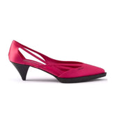 Prada Satin Cut-Out Pumps