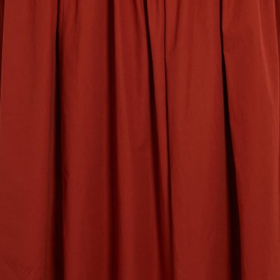 Orange Short Sleeve Hybrid Drape Maxi Dress