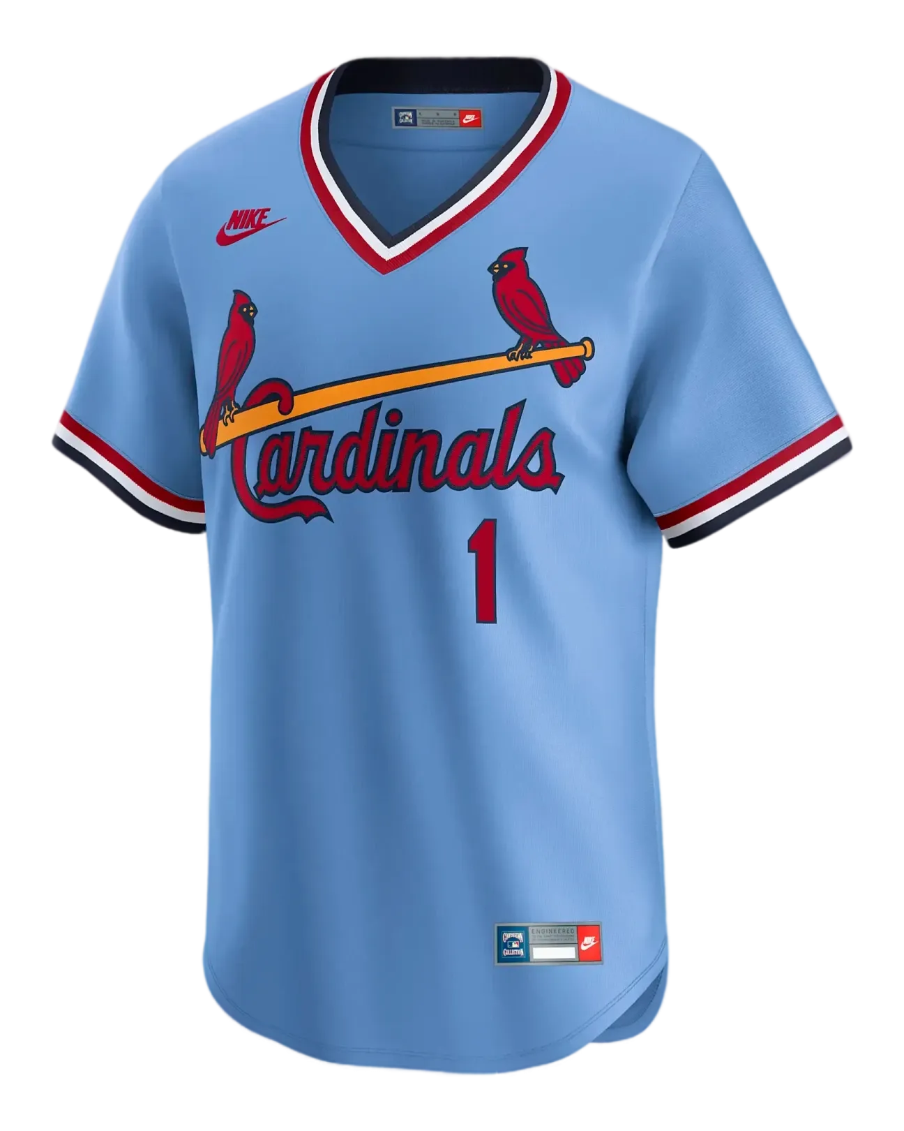 St. Louis Cardinals Cooperstown MLB Limited Jersey (Ozzie Smith)