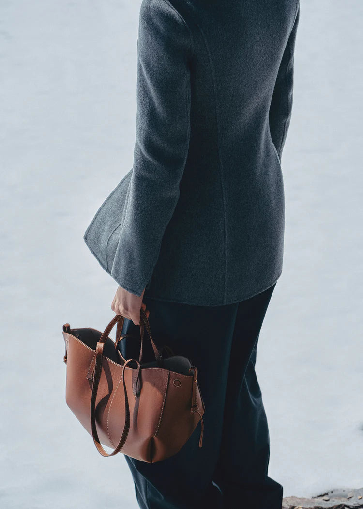 Cyme Mini Edition Textured Cognac