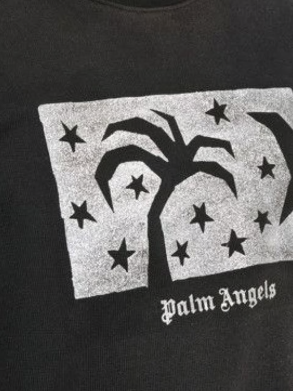 Palm Angels Night Sky Sweatshirt in Black