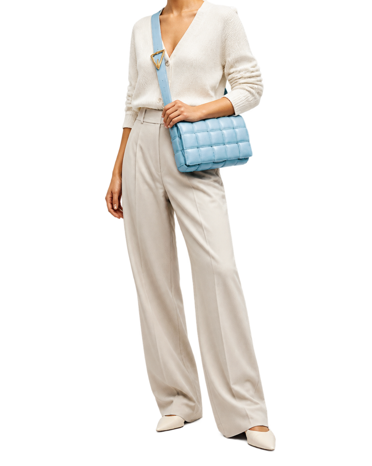 Padded Cassette Bag in Nappa