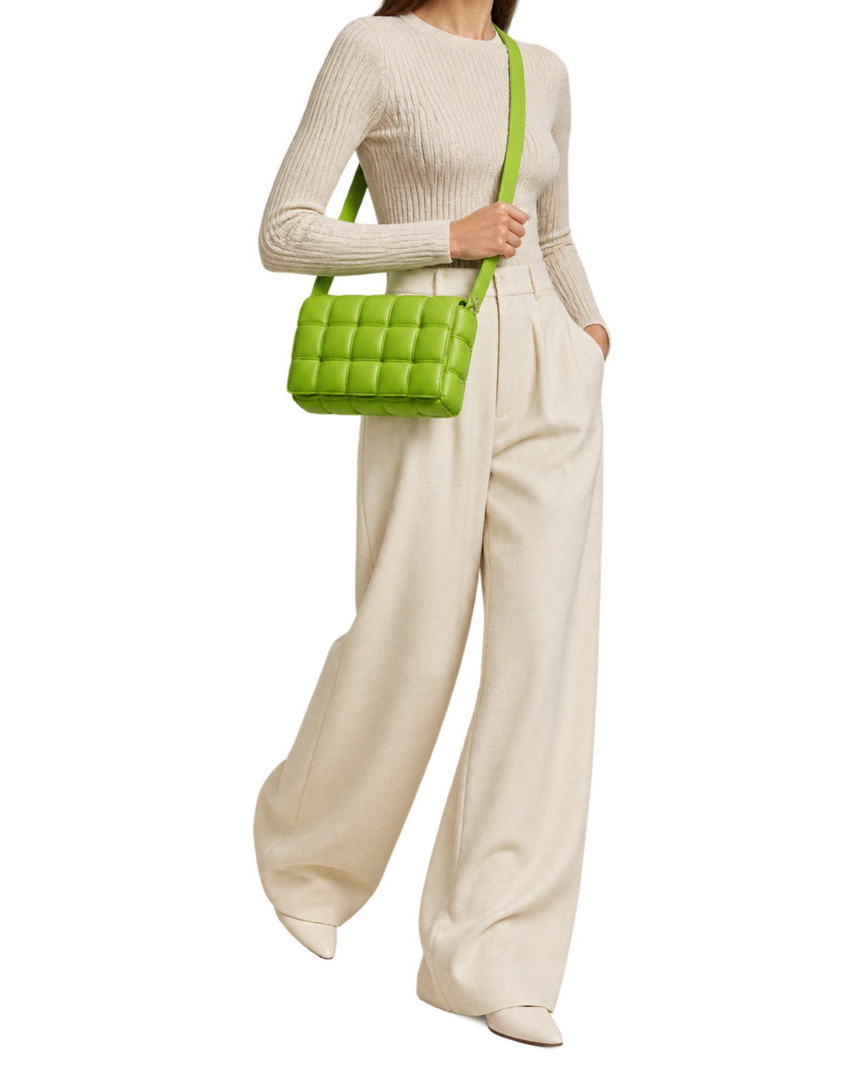 Padded Cassette Bag in Nappa