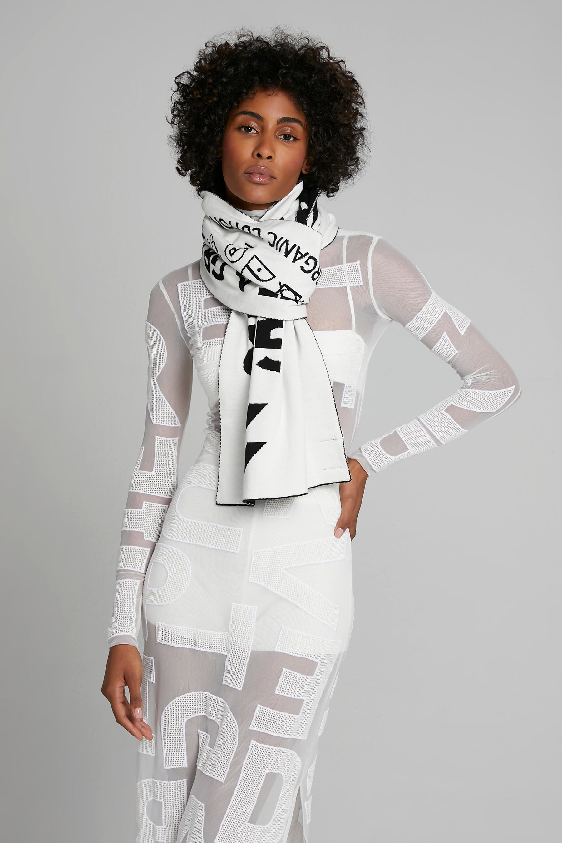PAG CARE LABEL ORGANIC COTTON SCARF