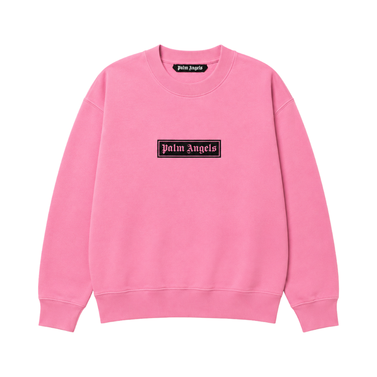 Palm Angels logo-print cotton sweatshirt