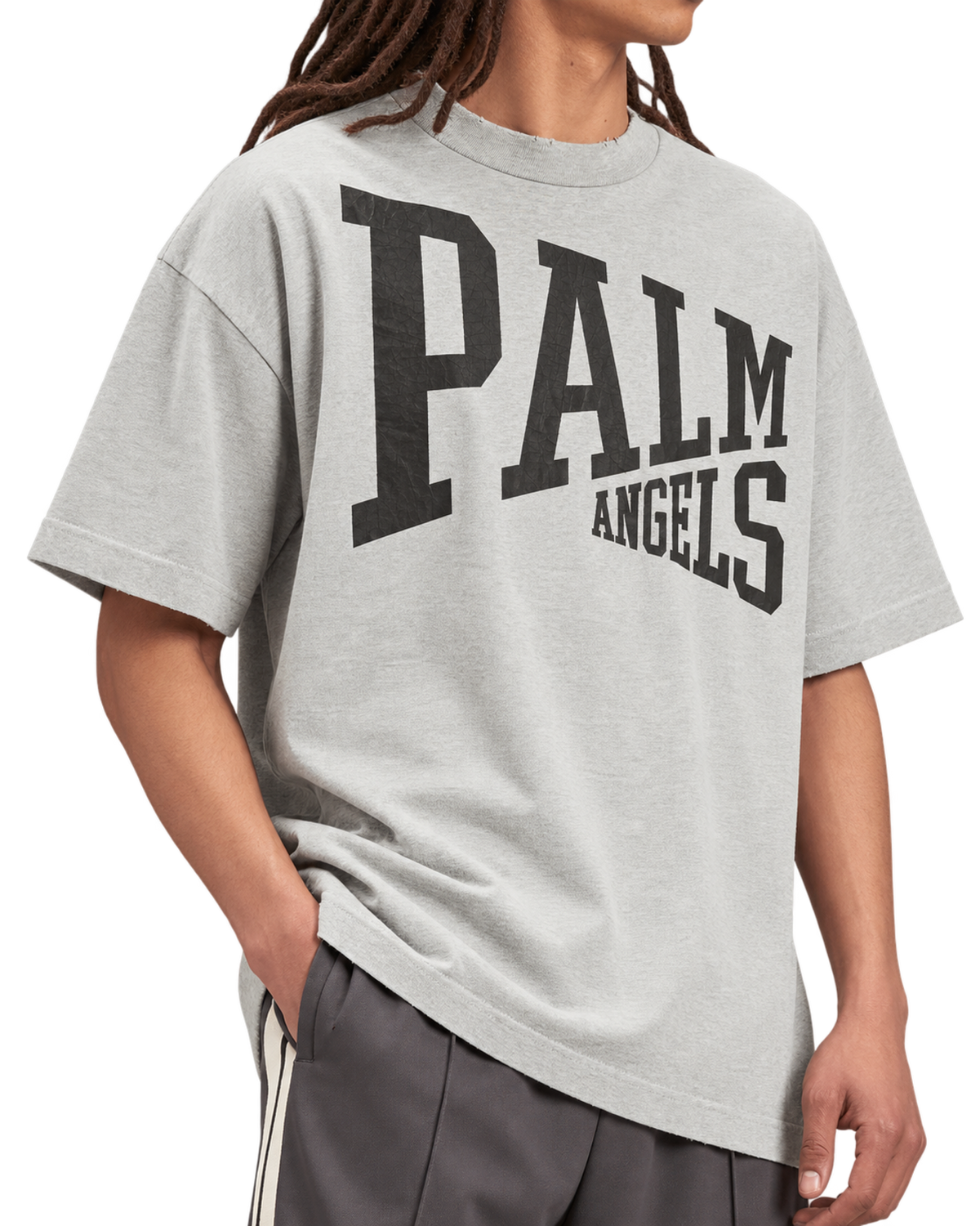 Palm Angels logo-print crew-neck T-shirt